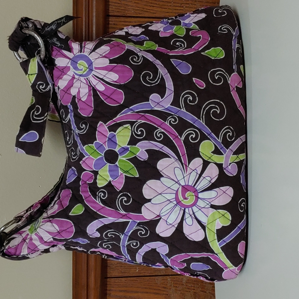Vera Bradley Purple Punch Shoulder Bag - Picture 4 of 16